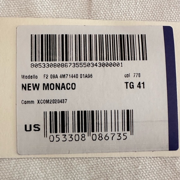 Moncler - Authentic new Monaco suede sneakers (size EU 41/US 8) - NWT - Picture 9 of 9